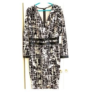 Black and white Fashion to Figure dress NWT